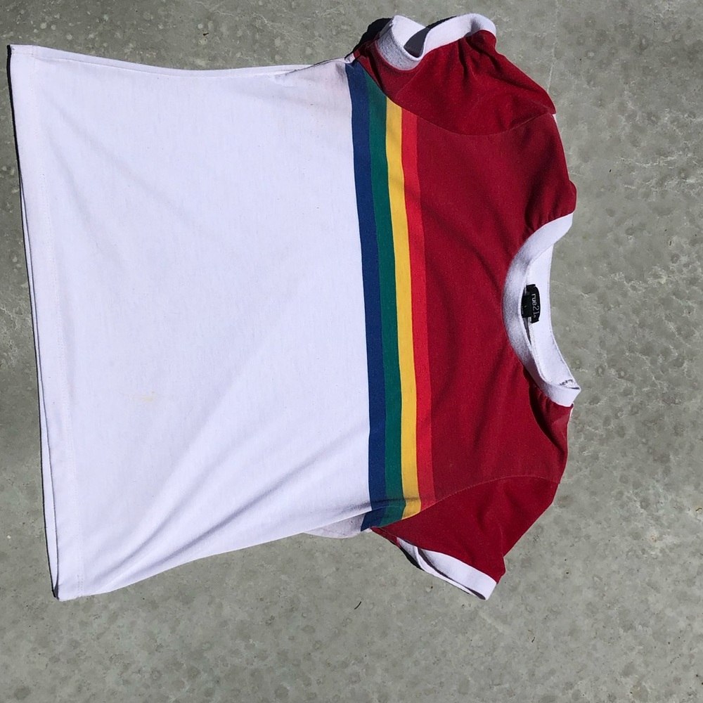 Rainbow tee